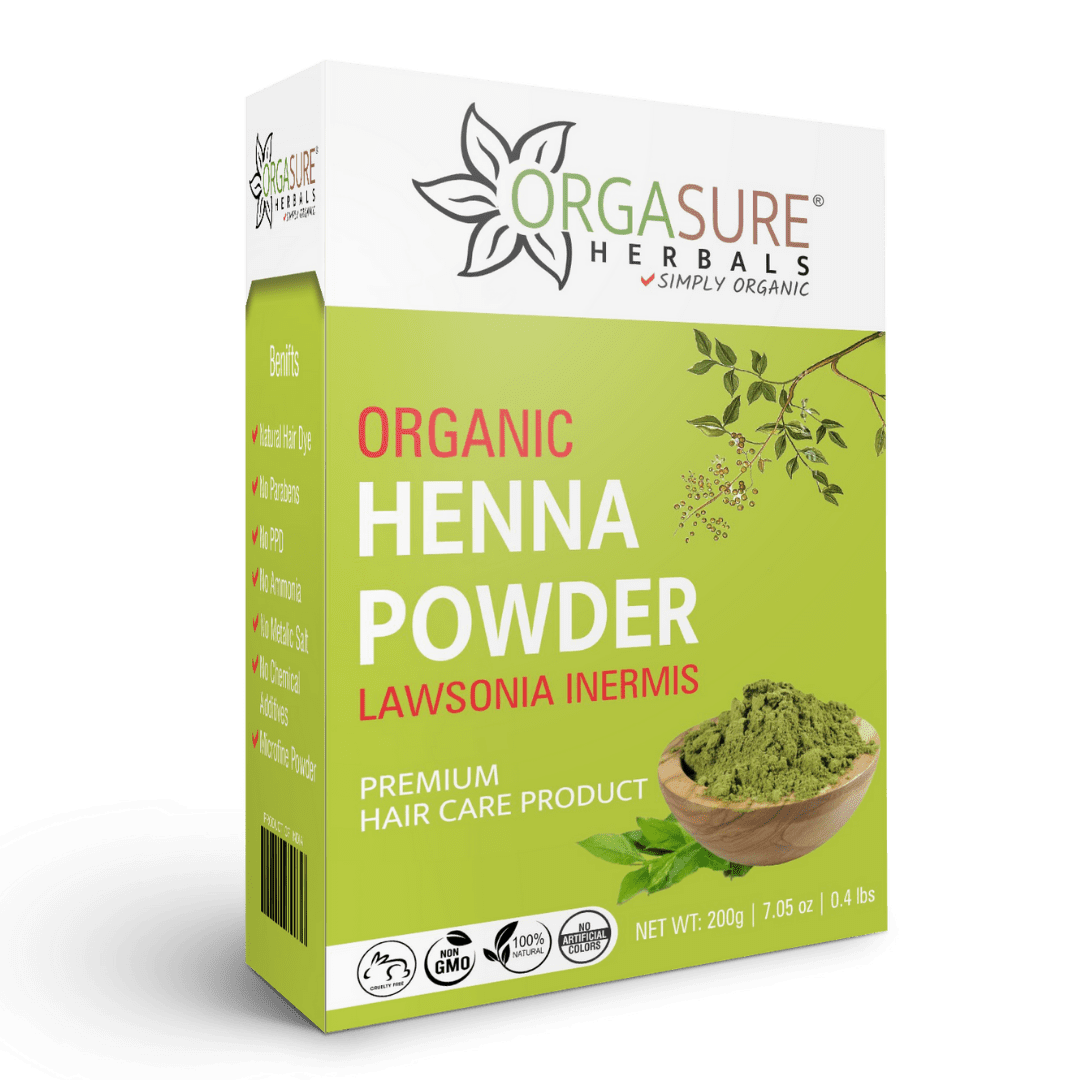Orgasure 200gm natural henna powder
