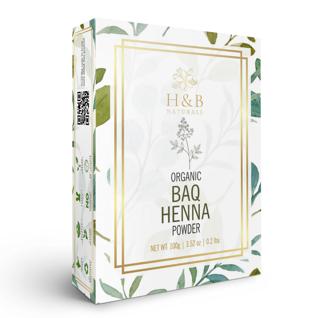hb body art quality henna 100gm box