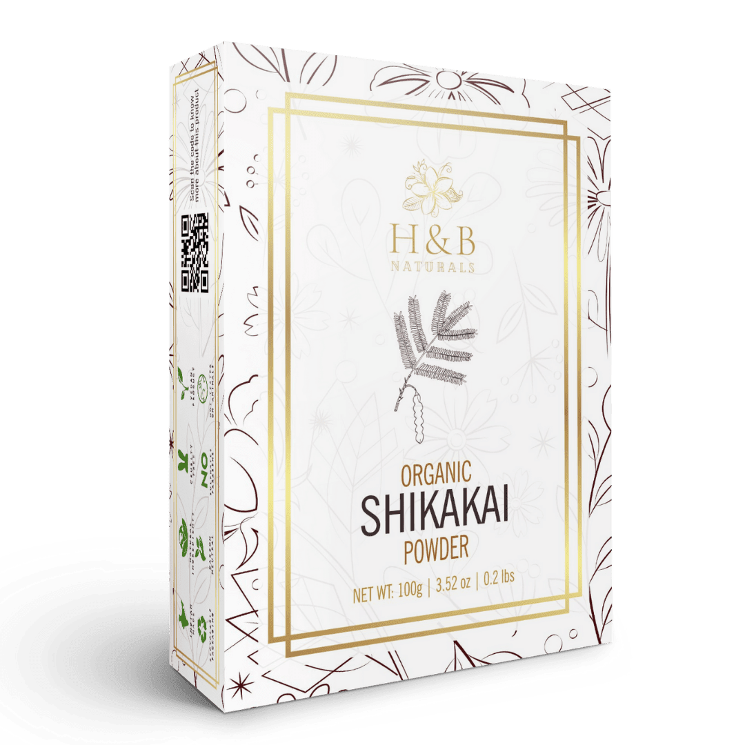 hb shikakai powder 100gm box pack