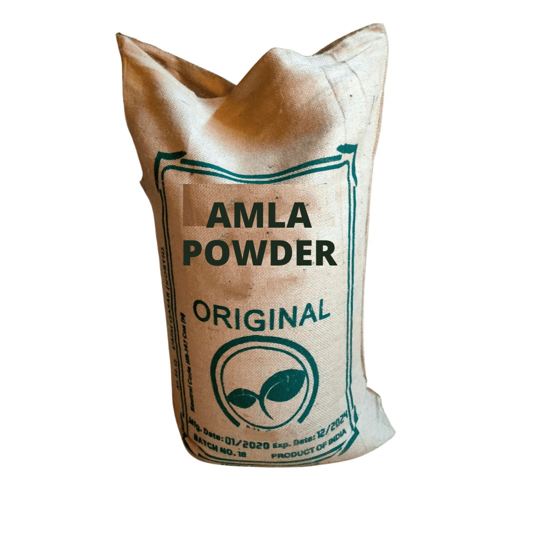 hennahub amla powder 25kg jute pack