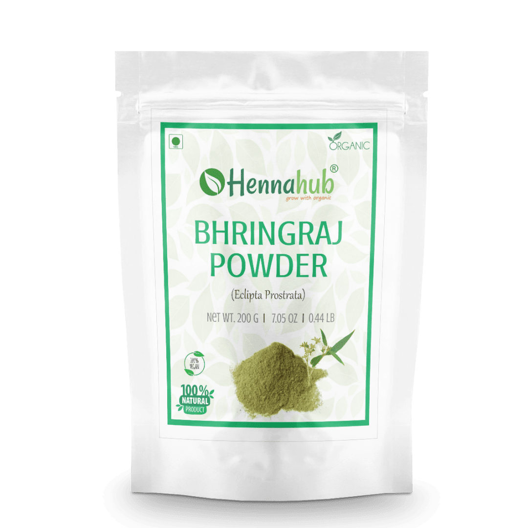 hennahub bhringraj powder 200gm pack