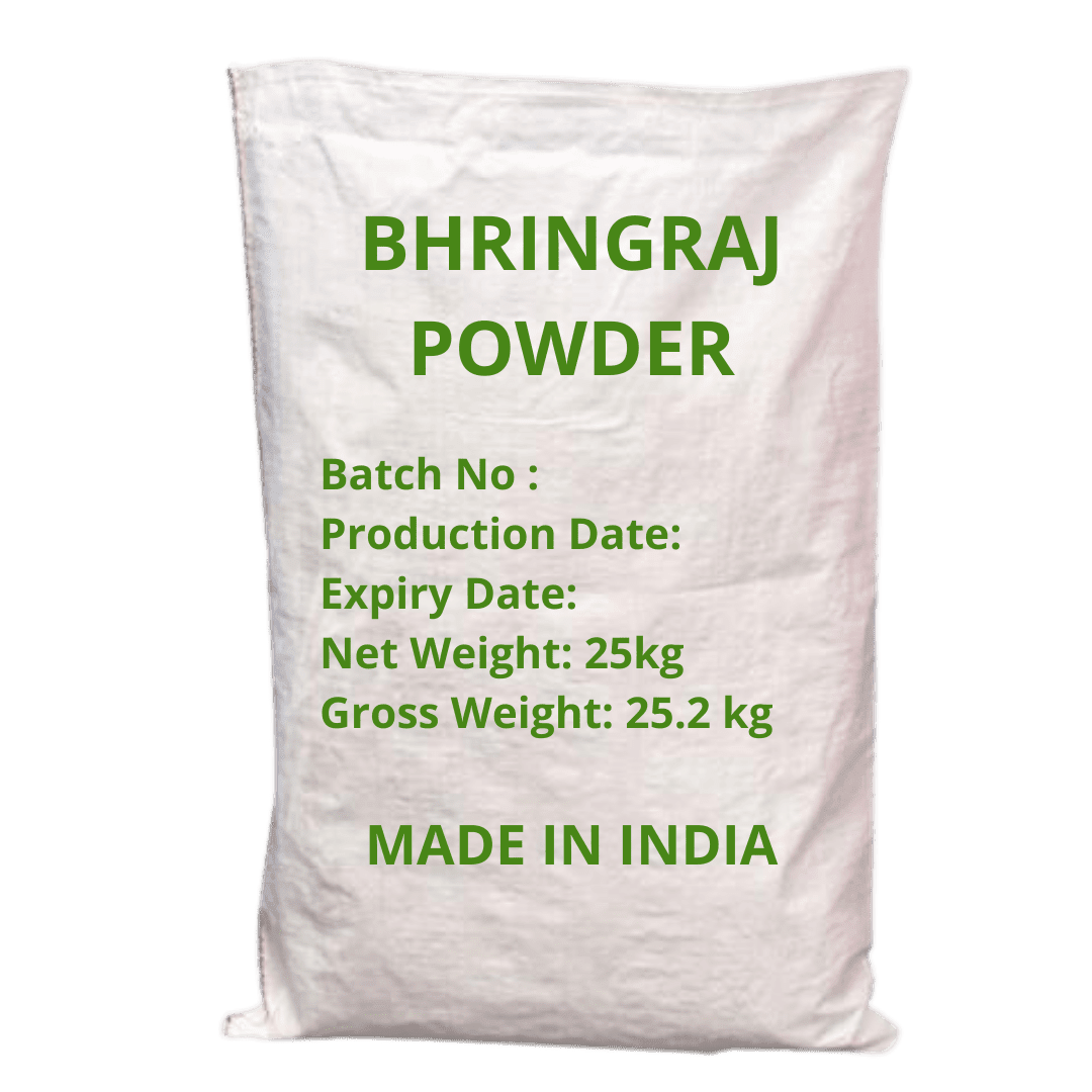 hennahub bhringraj powder 25kg pp pack