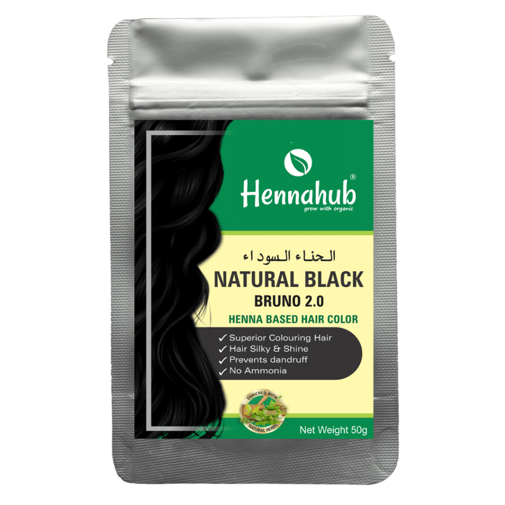 hennahub black henna 50gm pack