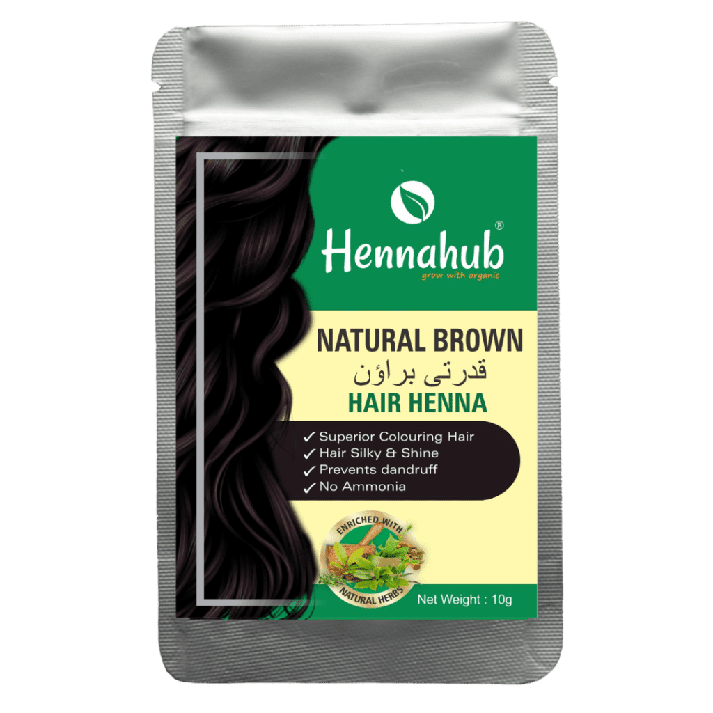 hennahub brown henna 50gm pack