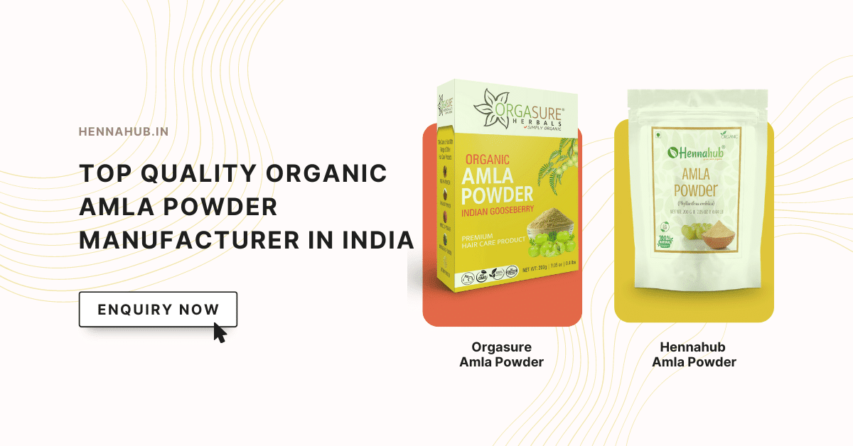 Amla Powder Manufacturers & Suppliers in India - Hennahub India