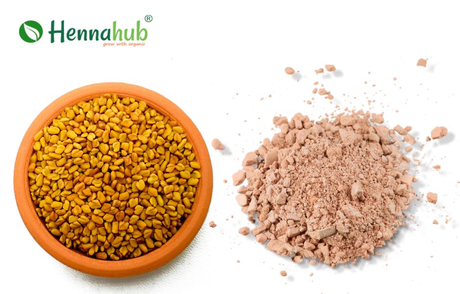 methi powder for hair