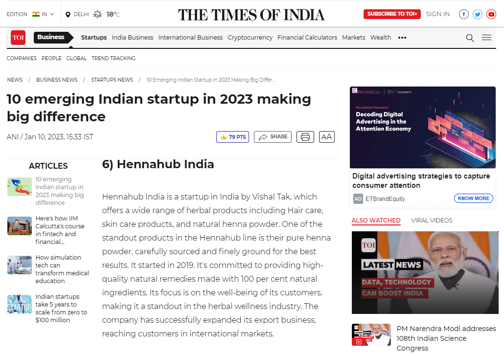 10 emerging Indian startup in 2023 making big difference  