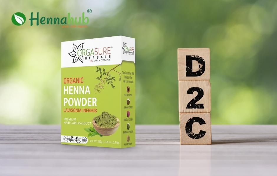 Best d2c company for mehandi powder