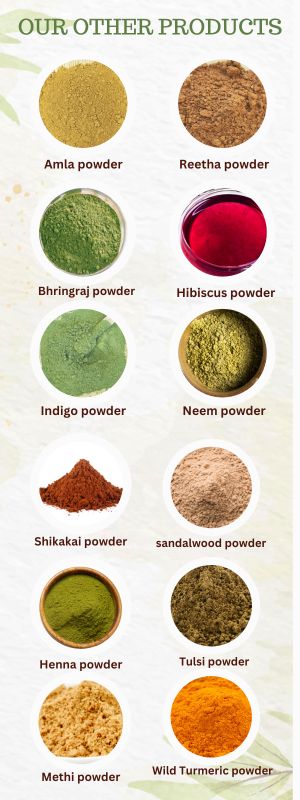 Hennahub herbal products henna powder brand Hennahub India