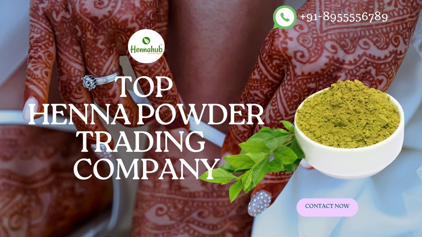 top henna powder trading company 1 #GlobalHennaMarketLeader Hennahub India