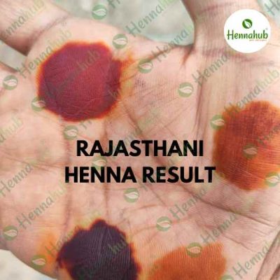 rajasthani henna result