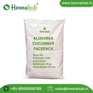 ALOEVERA CUCUMBER FACE PACK 1 Products Hennahub India