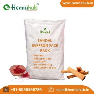 sandal saffron face pack