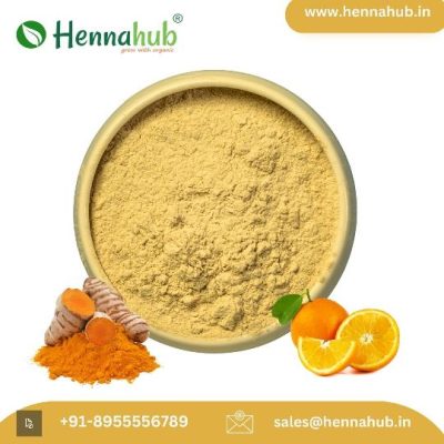 turmeric orange face pack