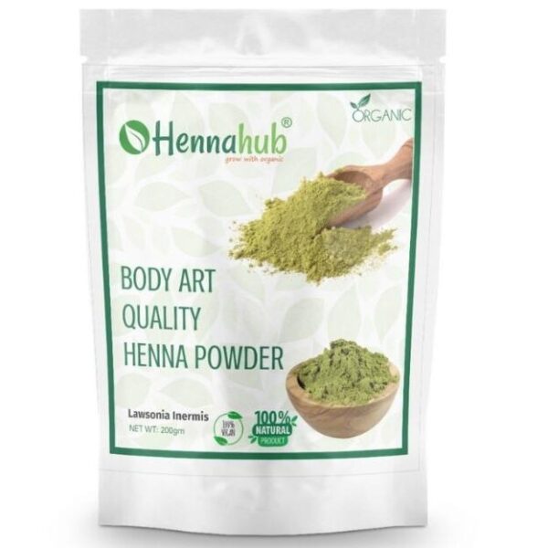 Buy organic body art quality henna henna Hennahub India