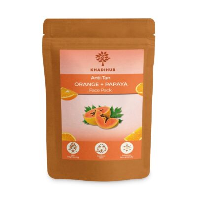 Khadihub Orange Papaya facepack