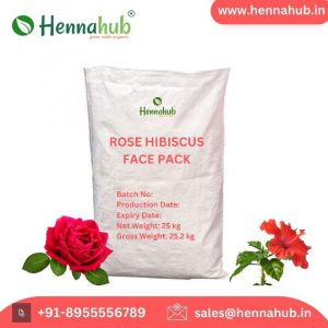 rose hibiscus face pack