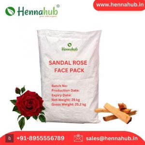 SANDAL ROSE FACE PACK