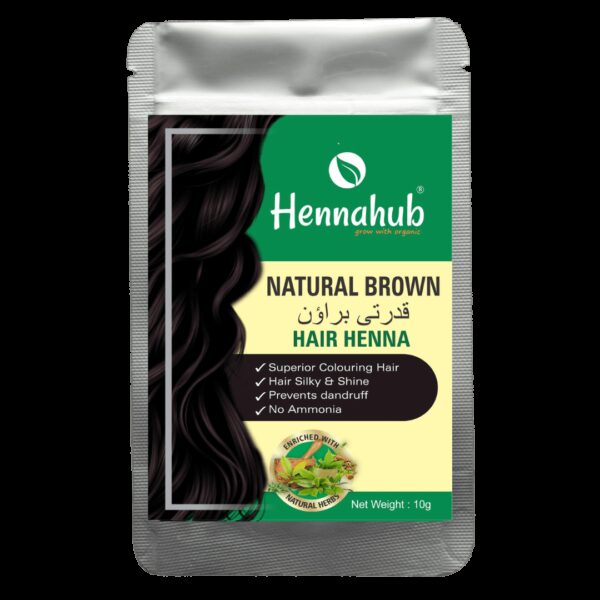 hennahub brown henna 50gm pack