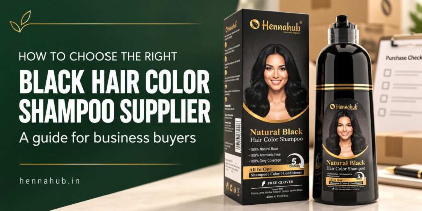 How to Choose a Black Hair Color Shampoo Supplier for Your Business